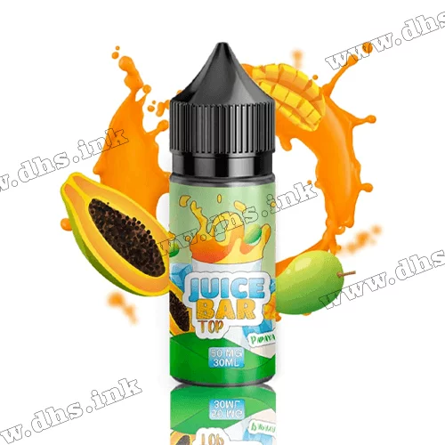 Солевая жидкость Flavorlab Juice Bar Top 30 мл (50 мг) - Papaya Mango (Папайя, Манго) 