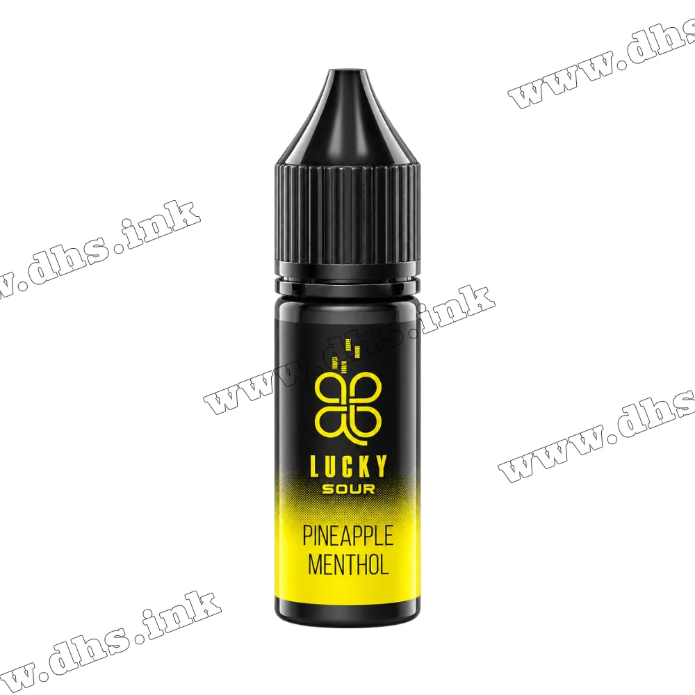 Солевая жидкость Lucky Salt 15 мл (50 мг) - Sour Pineapple Menthol (Кислый Ананас, Ментол)