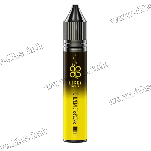 Солевая жидкость Lucky Salt 30 мл (50 мг) - Sour Pineapple Menthol (Кислый Ананас, Ментол)