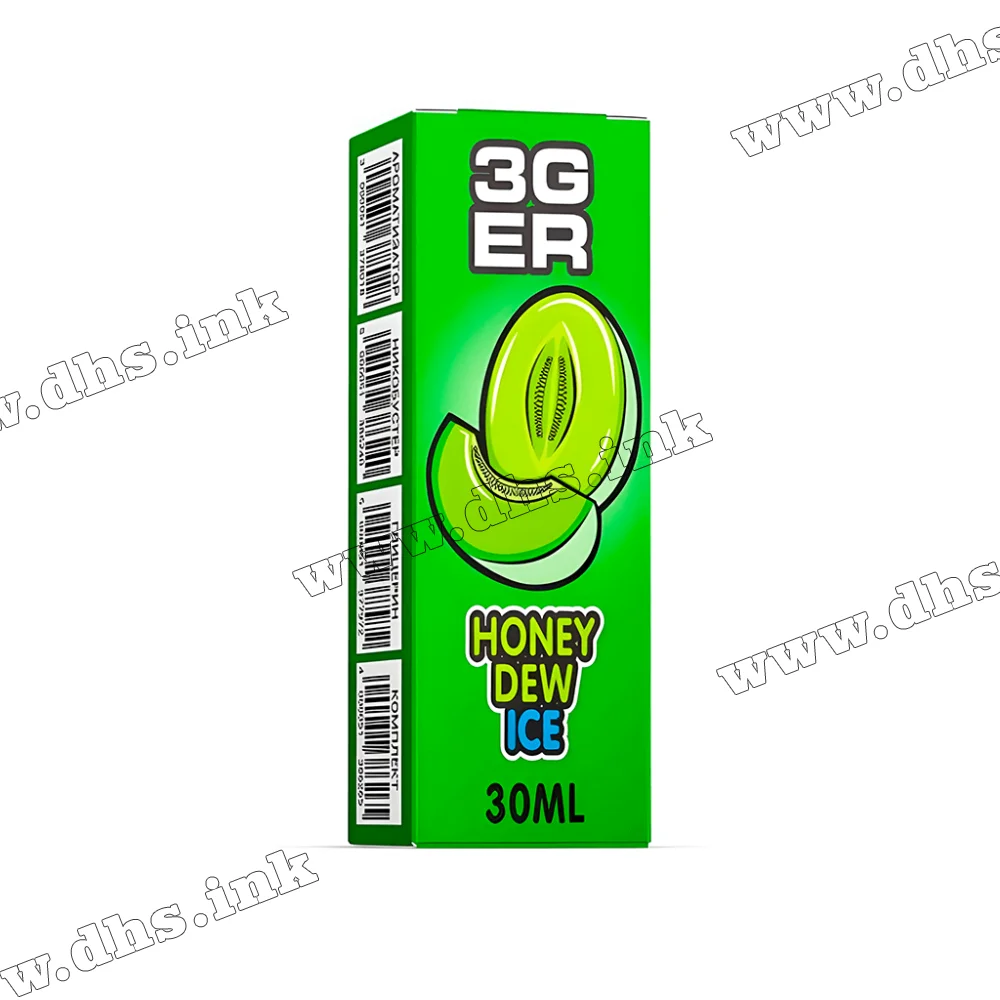 Набір для самозамісу 3Ger Salt 30 мл (50 мг) - Honeydew Ice (Диня, Лід)