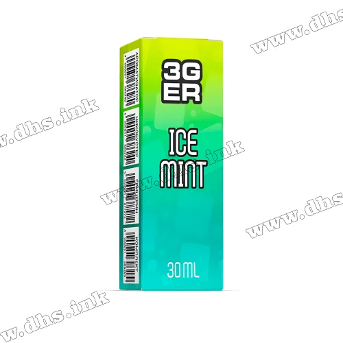 Набір для самозамісу 3Ger Salt 30 мл (50 мг) - Ice Mint (М'ята, Лід)