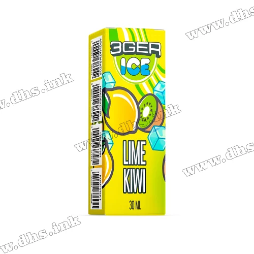 Набор для самозамеса 3Ger Salt 30 мл (50 мг) - Lime Kiwi (Лайм, Киви, Лед)
