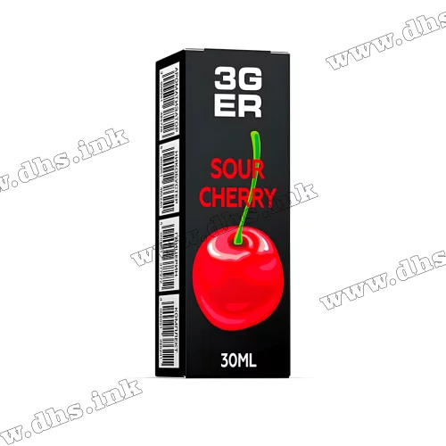 Набор для самозамеса 3Ger Salt 30 мл (50 мг) - Sour Cherry (Кислая Вишня)