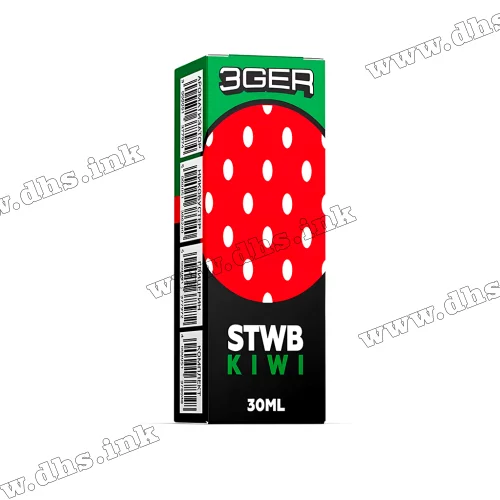 Набор для самозамеса 3Ger Salt 30 мл (50 мг) - Strawberry Kiwi (Клубника, Киви)