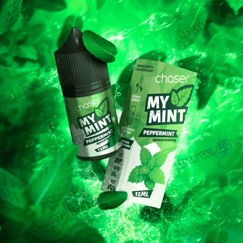 Набор для самозамеса Chaser My Mint Salt 30 мл (50 мг) - Peppermint (Перечная Мята)