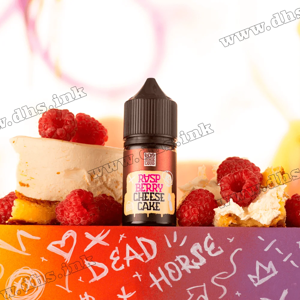 Набір для самозамісу Dead Horse Salt 30 мл (50 мг) - Raspberry Cheesecake (Малина, Чізкейк)