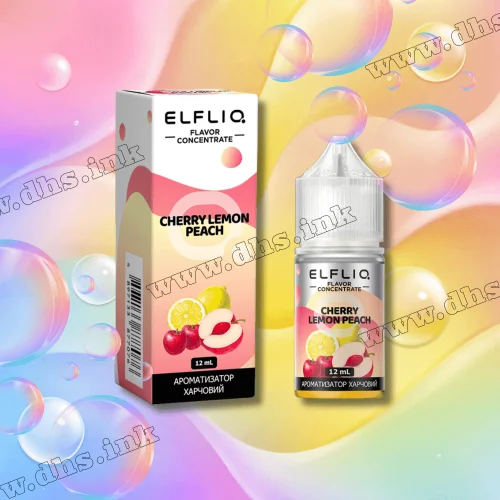 Набор для самозамеса ElfLiq Salt 30 мл (50 мг) - Cherry Lemon Peach (Вишня, Лимон, Персик)