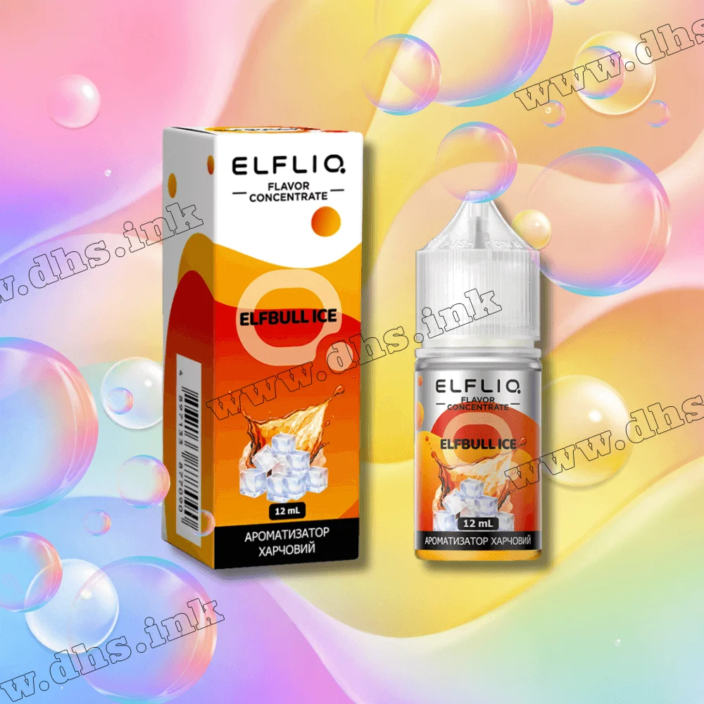 Набор для самозамеса ElfLiq Salt 30 мл (50 мг) - Elfbull Ice (Энергетик, Лед)