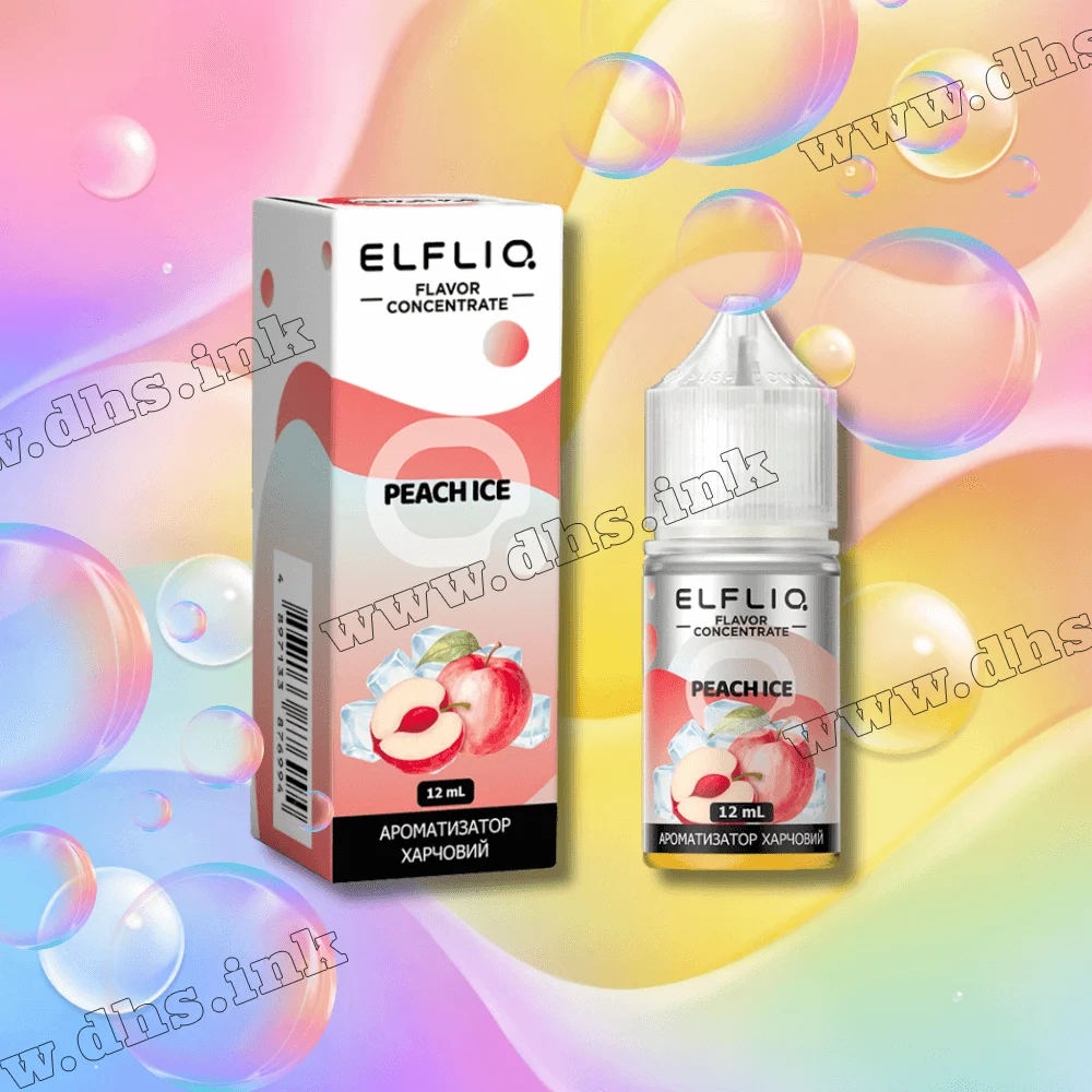 Набор для самозамеса ElfLiq Salt 30 мл (50 мг) - Peach Ice (Персик, Лед)