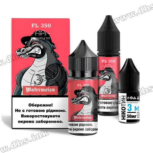 Набір для самозамісу Flavorlab FL 350 Salt 30 мл (50 мг) - Watermelon (Кавун)