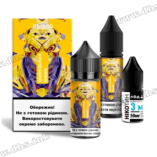 Набір для самозамісу Flavorlab FL 350 Salt 30 мл (50 мг) - Watermelon Lemon (Кавун, Лимон)