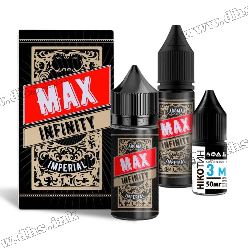 Набір для самозамісу Flavorlab Infinity Max Salt 30 мл (50 мг) - Imperial (Тютюн, Прянощі)