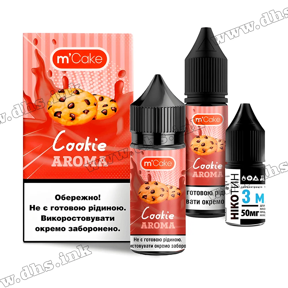 Набір для самозамісу Flavorlab M Cake Salt 30 мл (50 мг) - Cookie (Печиво)