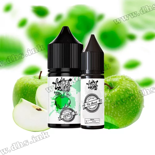 Набор для самозамеса Hype Salt 30 мл (50 мг) - Apple (Яблоко)