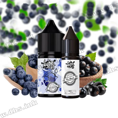 Набор для самозамеса Hype Salt 30 мл (50 мг) - Blueberry (Черника Смородина)