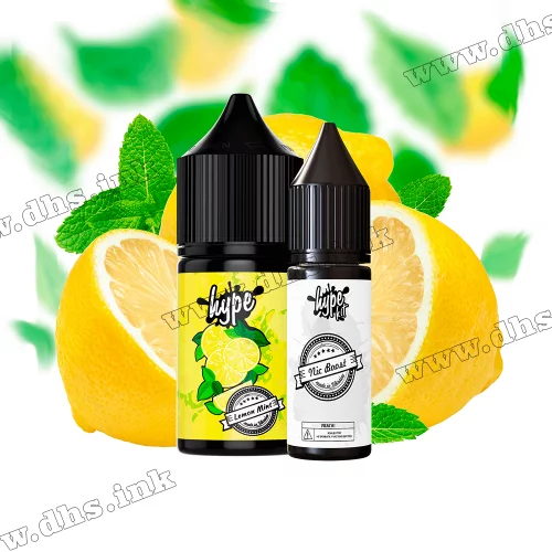 Набор для самозамеса Hype Salt 30 мл (50 мг) - Lemon Mint (Лимон с Мятой)