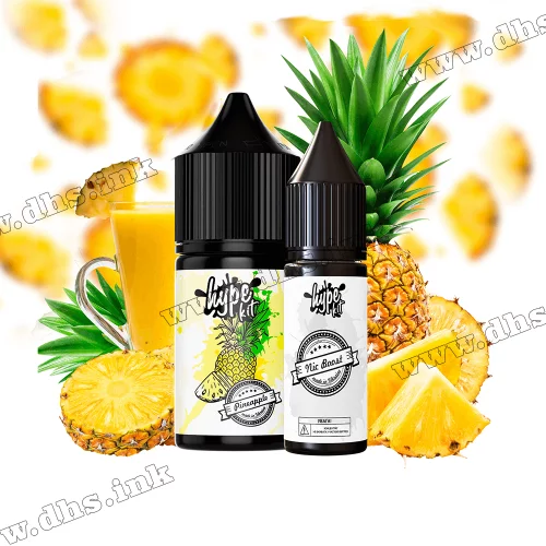 Набір для самозамісу Hype Salt 30 мл (50 мг) - Pineapple (Ананас)