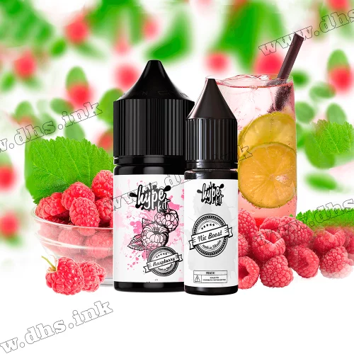 Набір для самозамісу Hype Salt 30 мл (50 мг) - Raspberry (Малина)