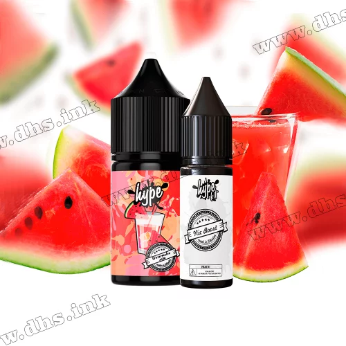 Набор для самозамеса Hype Salt 30 мл (50 мг) - Watermelon Soda (Арбузный Лимонад)