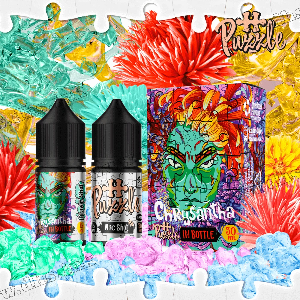 Набір для самозамісу In Bottle Puzzle Salt 30 мл (50 мг) - Chrysantha (Медовий Десерт)