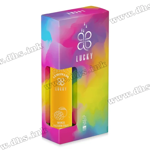 Набір для самозамісу Lucky Salt 30 мл (50 мг) - Mango Passion Fruit Lemonade (Манго, Маракуя)