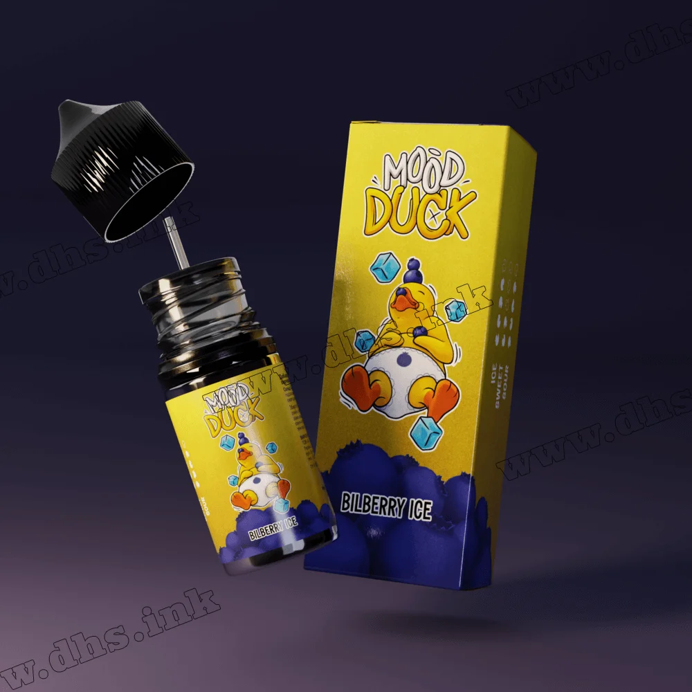 Набір для самозамісу Mood Duck Salt 10 мл (50 мг) - Bilberry Ice (Чорниця, Лід)