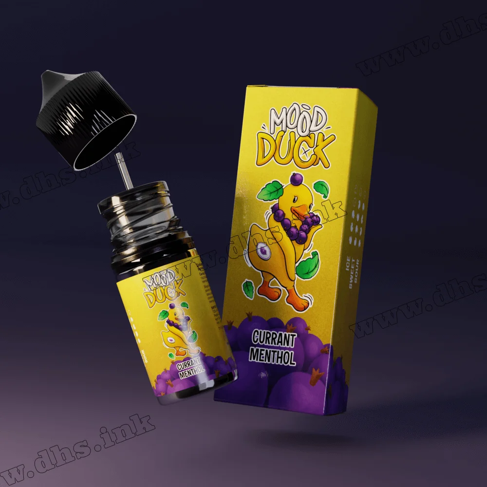 Набір для самозамісу Mood Duck Salt 10 мл (50 мг) - Currant Menthol (Смородина, Ментол)