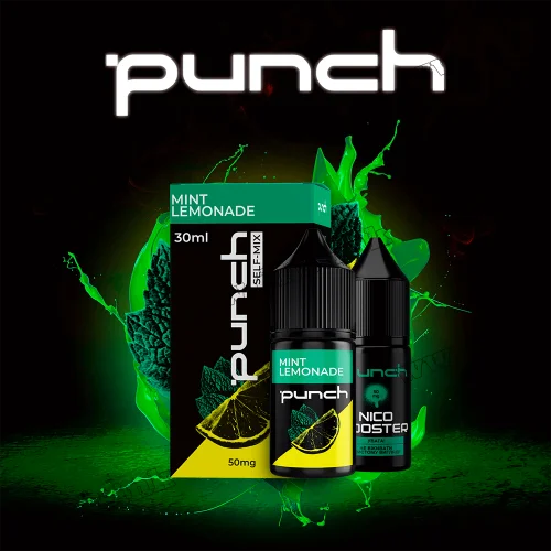Набір для самозамісу Punch Salt 30 мл (50 мг) - Mint Lemonade (Лимонад, М'ята) Набір для самозамісу Punch Salt 30 мл (50 мг) - Mint Lemonade (Лимонад, М'ята)