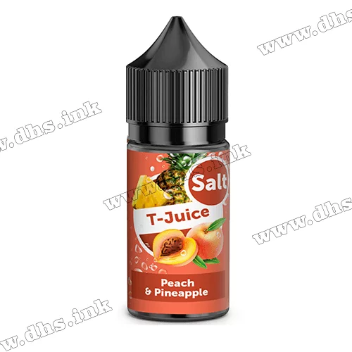 Сольова рідина Flavorlab T Juice Salt 30 мл (50 мг) - Peach Pineapple (Персик, Ананас)