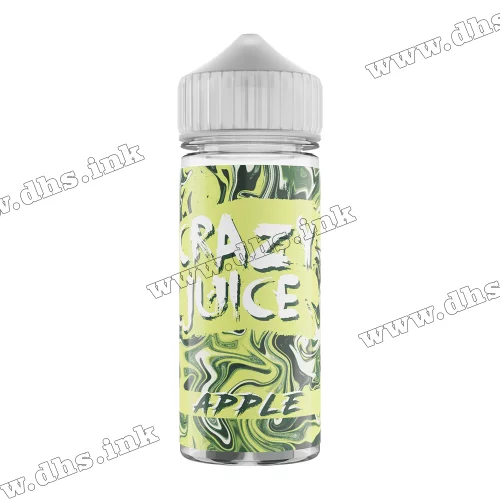 Органическая жидкость Crazy Juice Organic 120 мл (6 мг) - Apple (Яблоко)
