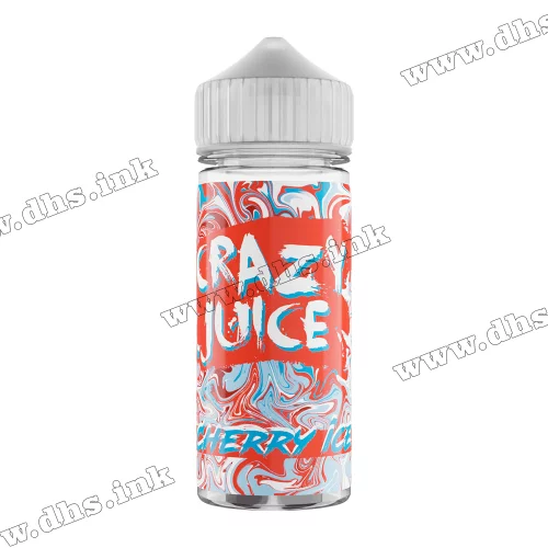 Органическая жидкость Crazy Juice Organic 120 мл (6 мг) - Cherry Ice (Вишня, Лед)