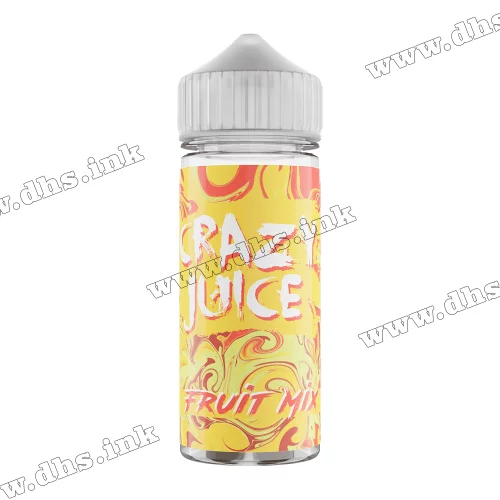 Органическая жидкость Crazy Juice Organic 120 мл (3 мг) - Fruit Mix (Фруктовый Микс)