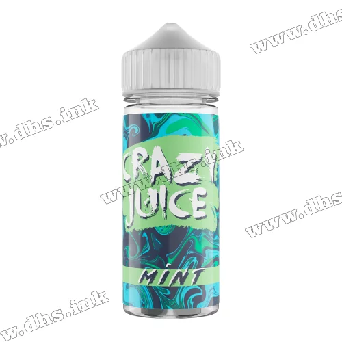 Органическая жидкость Crazy Juice Organic 120 мл (3 мг) - Mint (Сладкая Мята)
