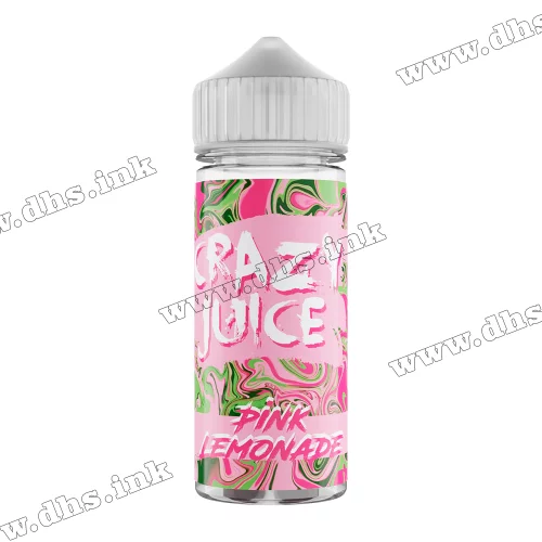 Органічна рідина Crazy Juice Organic 120 мл (6 мг) - Pink Lemonade (Рожевий Лимонад)