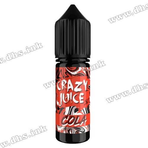 Солевая жидкость Crazy Juice Salt 15 мл (30 мг) - Cola (Кола)