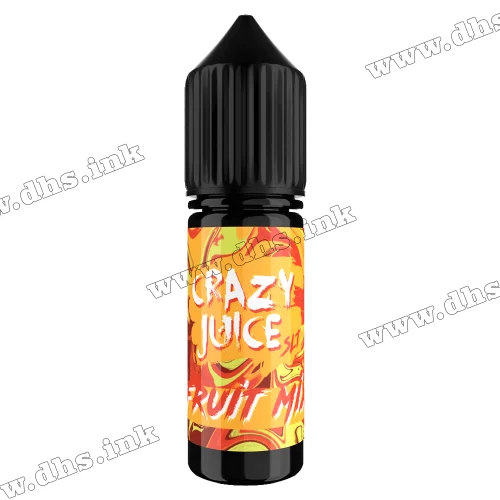 Солевая жидкость Crazy Juice Salt 15 мл (30 мг) - Fruit Mix (Фруктовый Микс)