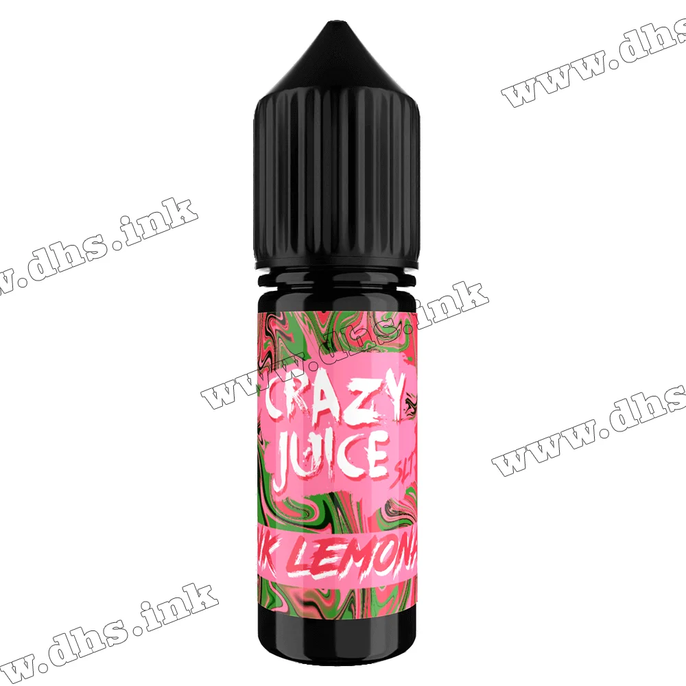 Сольова рідина Crazy Juice Salt 15 мл (50 мг) - Pink Lemonade (Рожевий Лимонад)