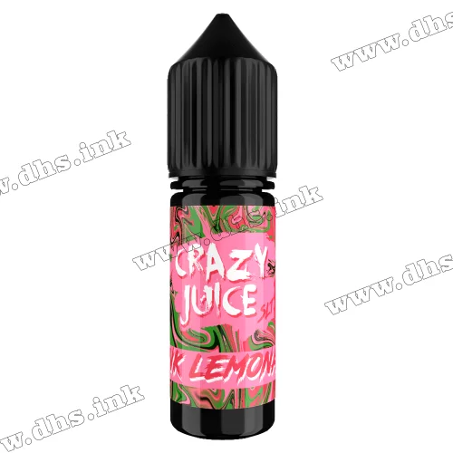 Солевая жидкость Crazy Juice Salt 15 мл (50 мг) - Pink Lemonade (Розовый Лимонад)