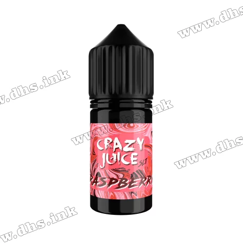 Сольова рідина Crazy Juice Salt 30 мл (50 мг) - Rasberry (Малина)