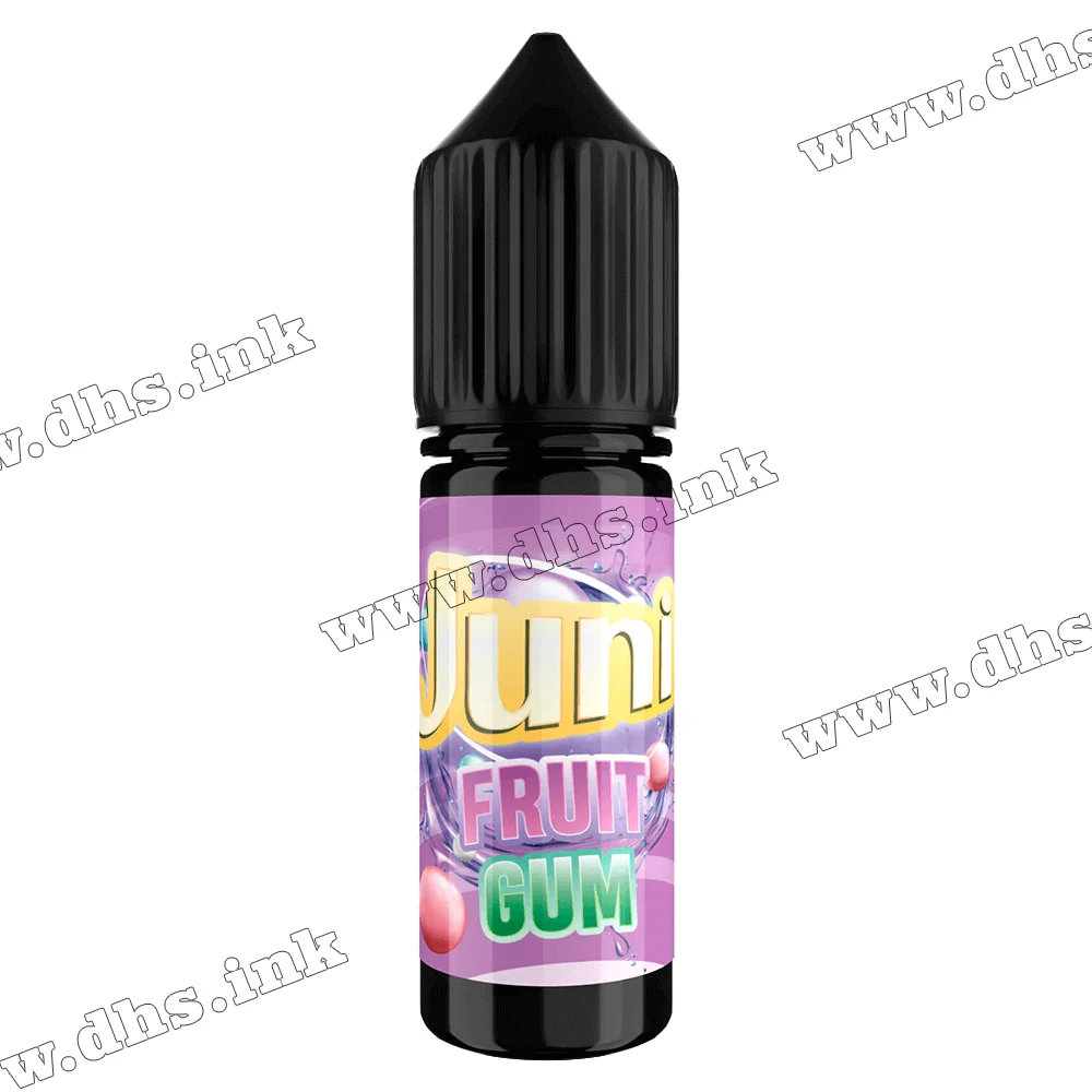 Сольова рідина Juni Salt 15 мл (30 мг) - Fruit Gum (Фруктова Жуйка)