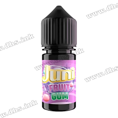 Сольова рідина Juni Salt 30 мл (50 мг) - Fruit Gum (Фруктова Жуйка)