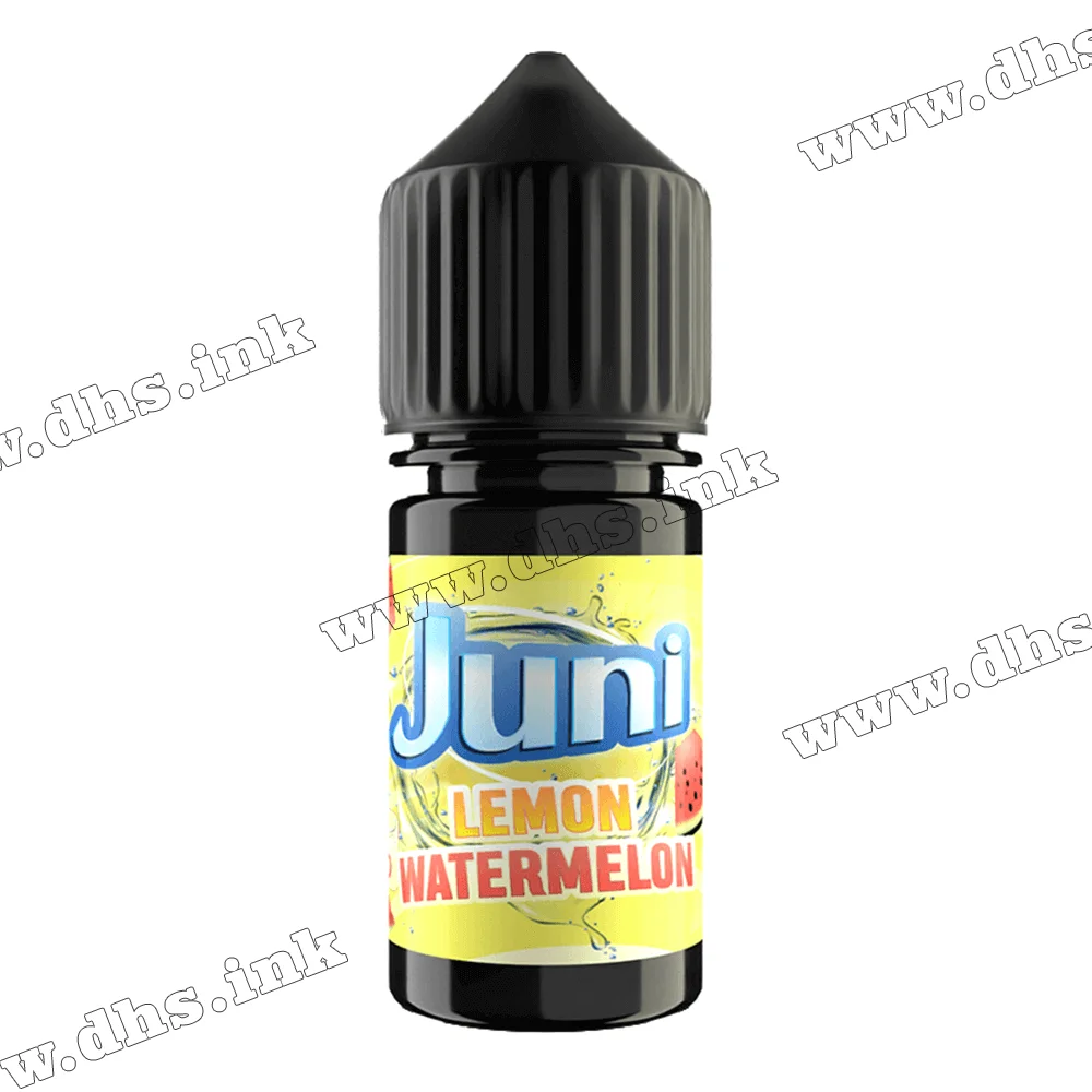 Сольова рідина Juni Salt 30 мл (30 мг) - Watermelon Lemon (Кавун, Лимон)