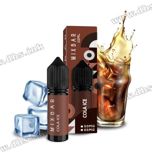 Солевая жидкость Mix Bar Salt 15 мл (50 мг) - Cola Ice (Кола, Лед)