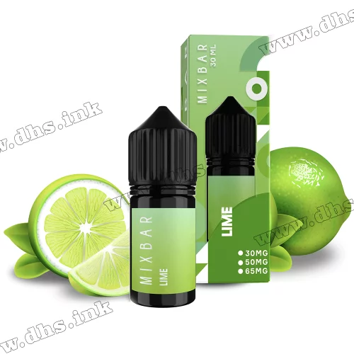 Солевая жидкость Mix Bar Salt 30 мл (65 мг) - Lime (Лайм)