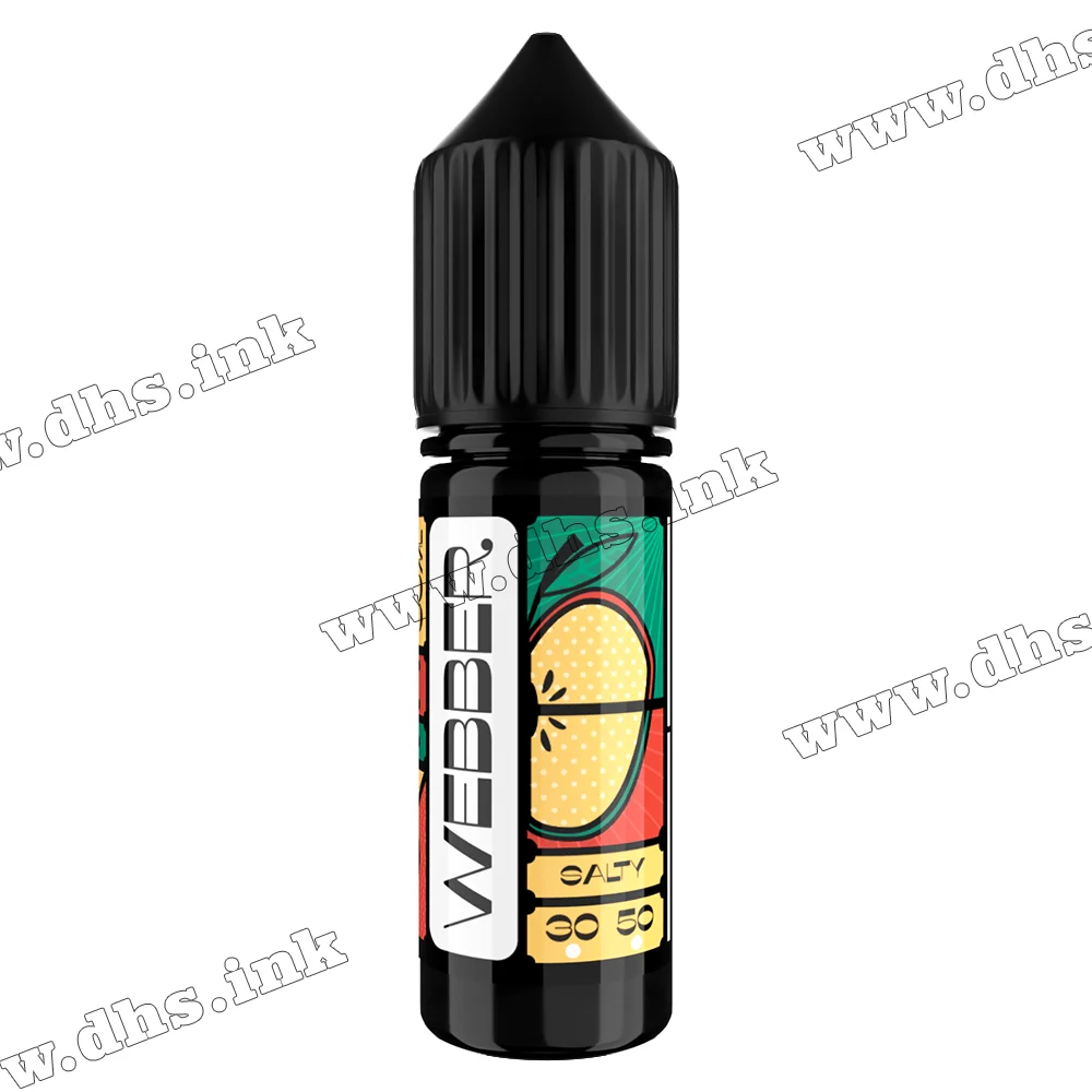 Сольова рідина  Webber Salt 15 мл (50 мг) - Double Apple (Подвійне Яблуко)