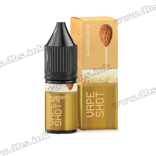 Солевая жидкость Vape Shot Salt 10 мл (65 мг) - Almond Latte (Латте, Миндаль) Солевая жидкость Vape Shot Salt 10 мл (65 мг) - Almond Latte (Латте, Миндаль)