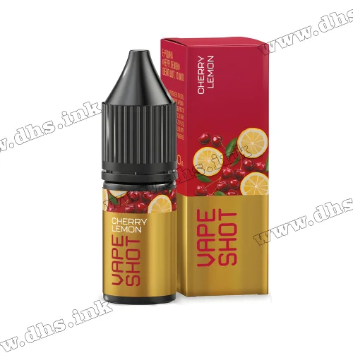 Солевая жидкость Vape Shot Salt 10 мл (65 мг) - Cherry Lemon (Вишня, Лимон) Солевая жидкость Vape Shot Salt 10 мл (65 мг) - Cherry Lemon (Вишня, Лимон)