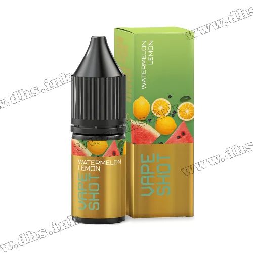 Солевая жидкость Vape Shot Salt 10 мл (65 мг) - Watermelon Lemon (Арбуз, Лимон) Солевая жидкость Vape Shot Salt 10 мл (65 мг) - Watermelon Lemon (Арбуз, Лимон)