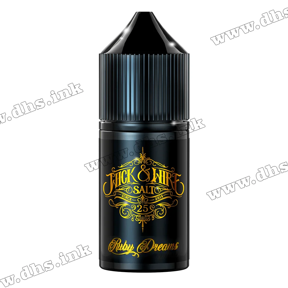 Сольова рідина Wick & Wire V2 Salt 30 мл (25 мг) - Ruby Dreams (Вишня, Гранат)