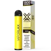 Одноразова електронна сигарета Vaporlax X 1800 - Banana Ice (Банан, Лід)